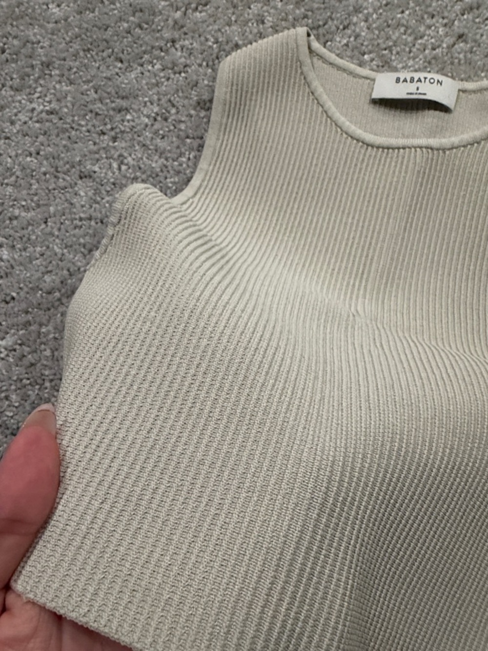 Aritzia Sculpt Knit Racerback Tank - Picture 6 of 6